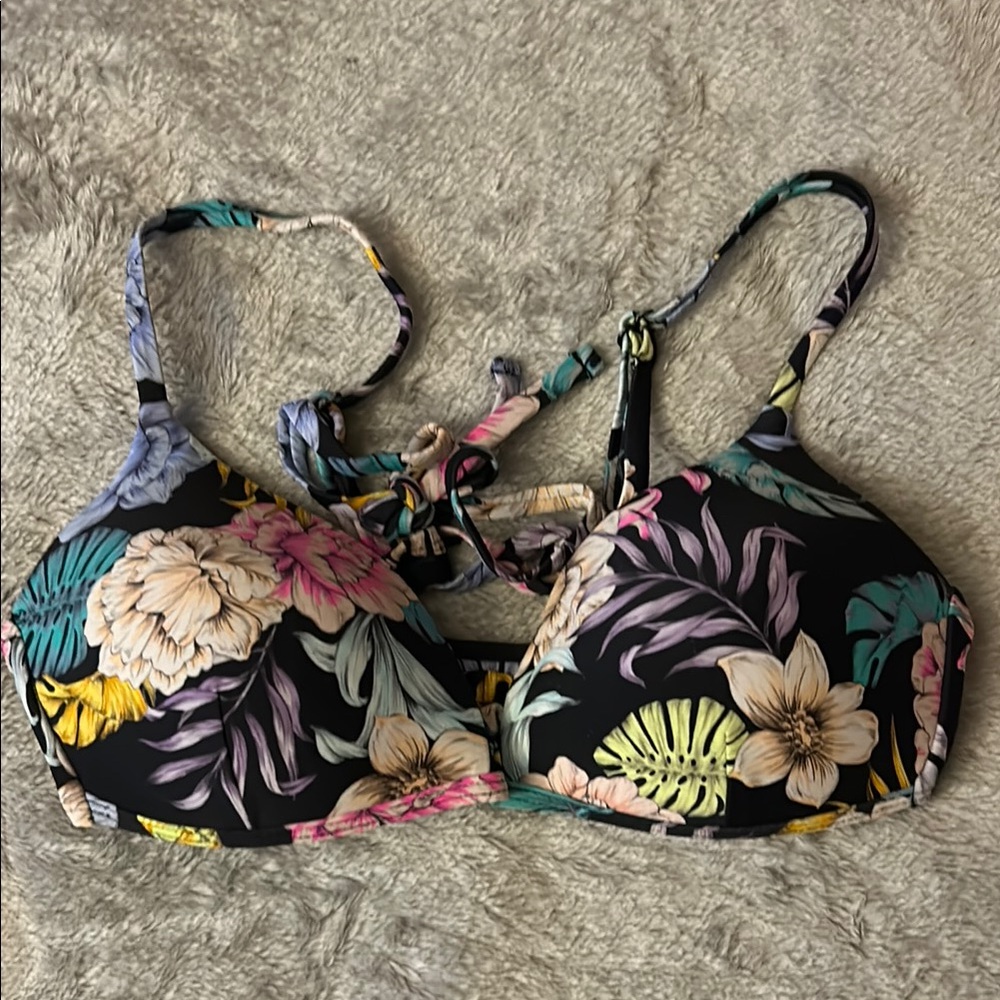 Target Black Bra with Adjustable Straps and Molded Cups